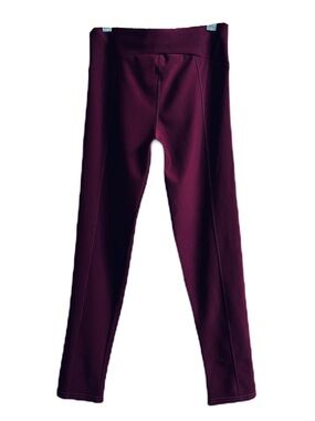 Coco + Carmen Deep Burgundy Women’s Leggings/Yoga Pants Size S/M